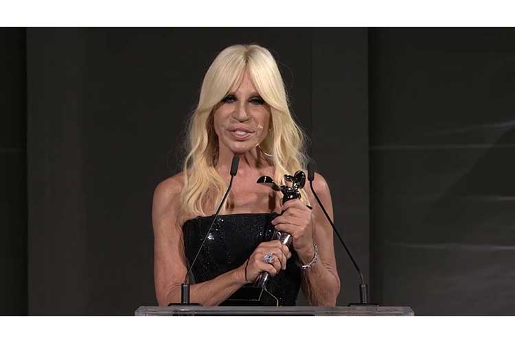 Donatella Versace CFDA NY 12giu18 1