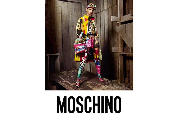 Moschino nuovo adv firmato Steven Meisel 26 08 17 1