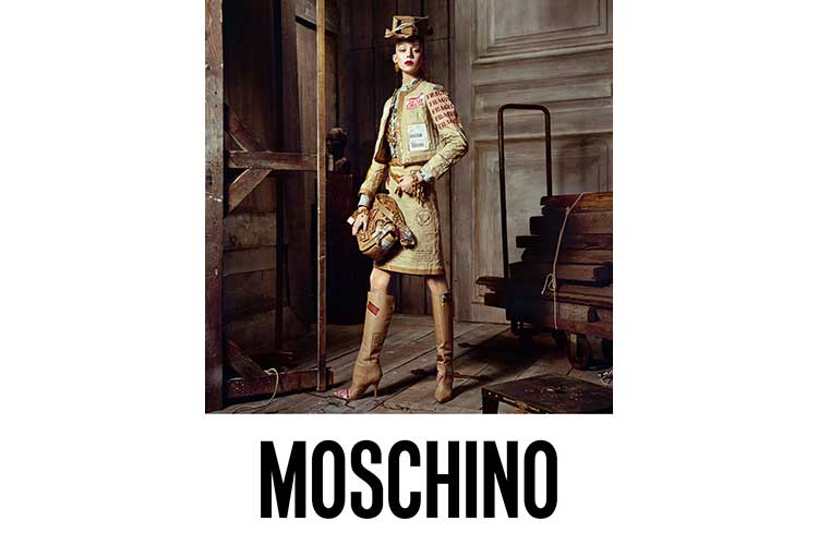 Moschino nuovo adv firmato Steven Meisel 26 08 17 3